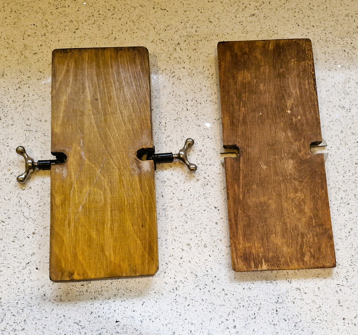 Art Nouveau Wooden Tie Press by LIFFORD, England: Antique, Tie Press, Nicktie, Vintage,