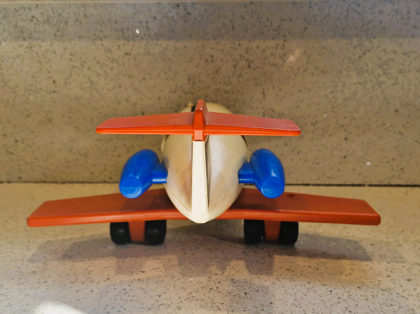 Vintage Fisher-Price Little People plane, 70s fisher price plane, with people