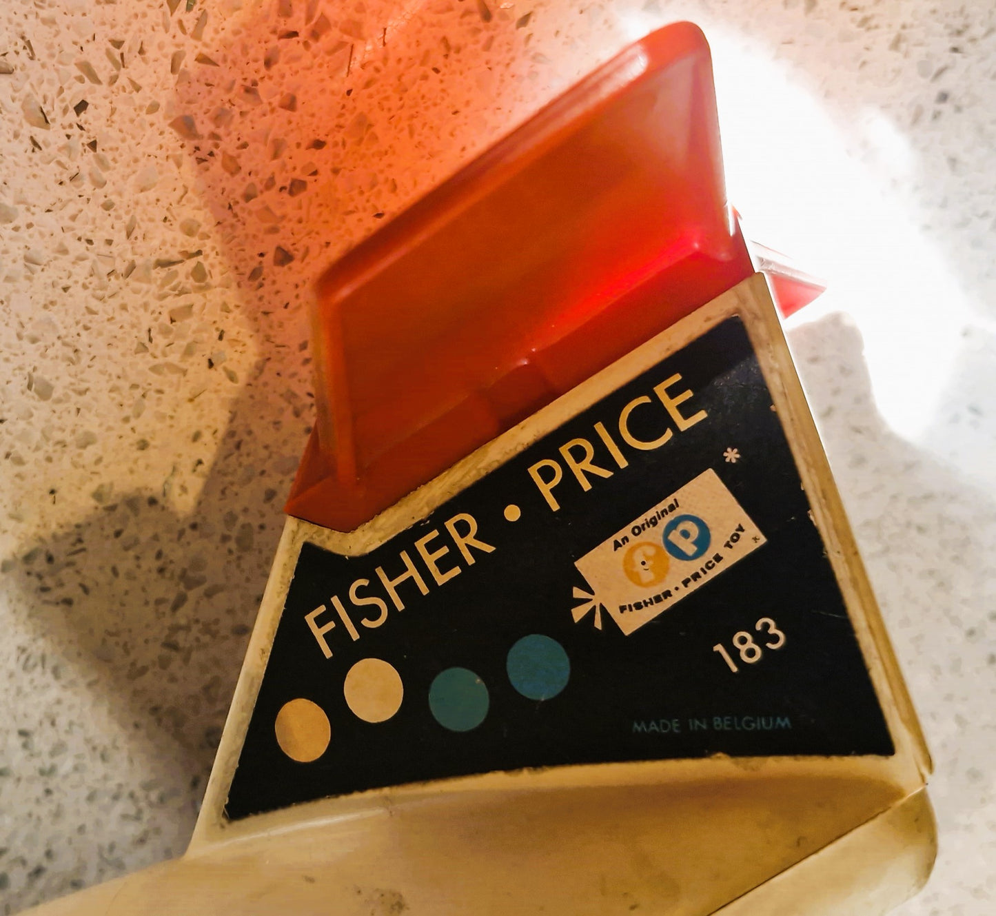 Vintage Fisher-Price Little People plane, 70s fisher price plane, with people