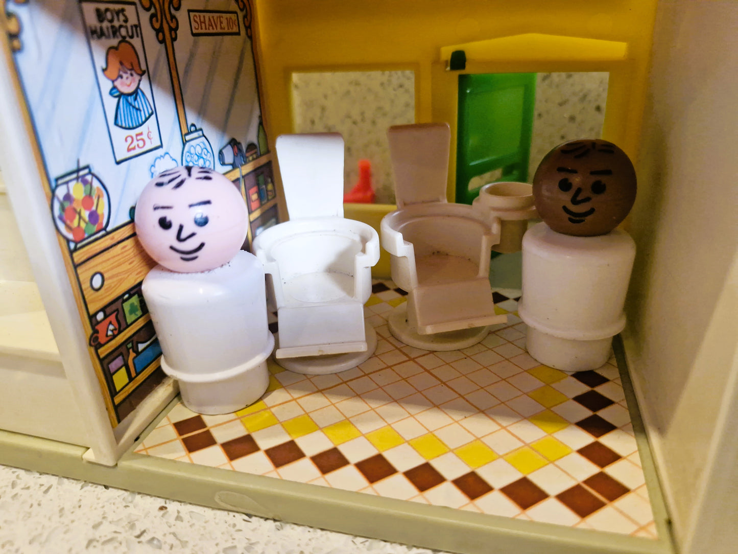 Fisher Price Village, Fisher Price, Vintage, Main street, HUGE Set, Vintage Fisher Price Toys, Boxed