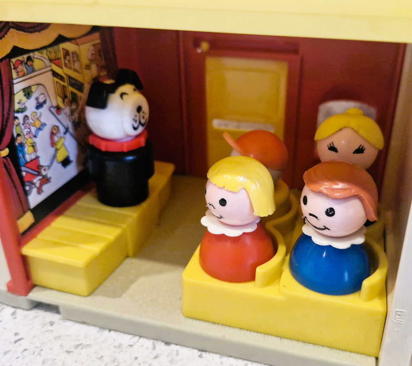 Fisher Price Village, Fisher Price, Vintage, Main street, HUGE Set, Vintage Fisher Price Toys, Boxed