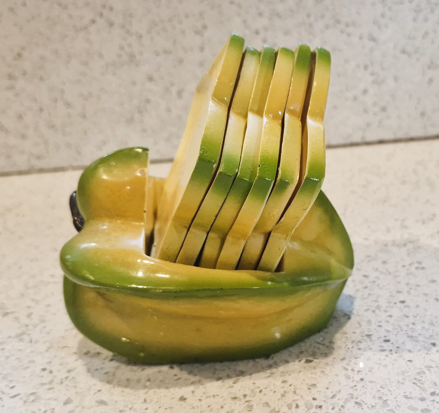 Vintage Starfruit Drinks Coasters, Quirky, Drinks Coasters, Set, Holder, Unique