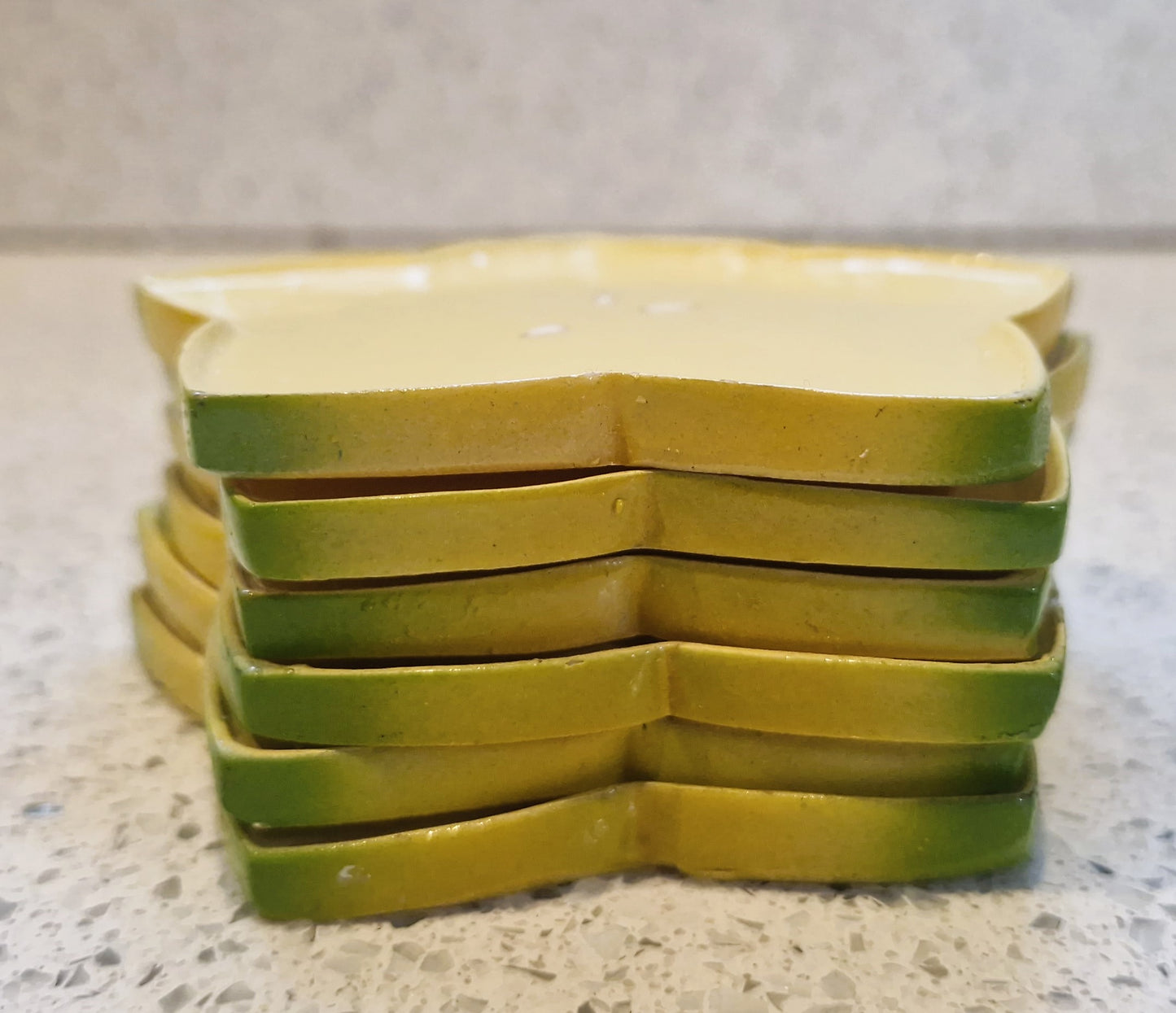 Vintage Starfruit Drinks Coasters, Quirky, Drinks Coasters, Set, Holder, Unique