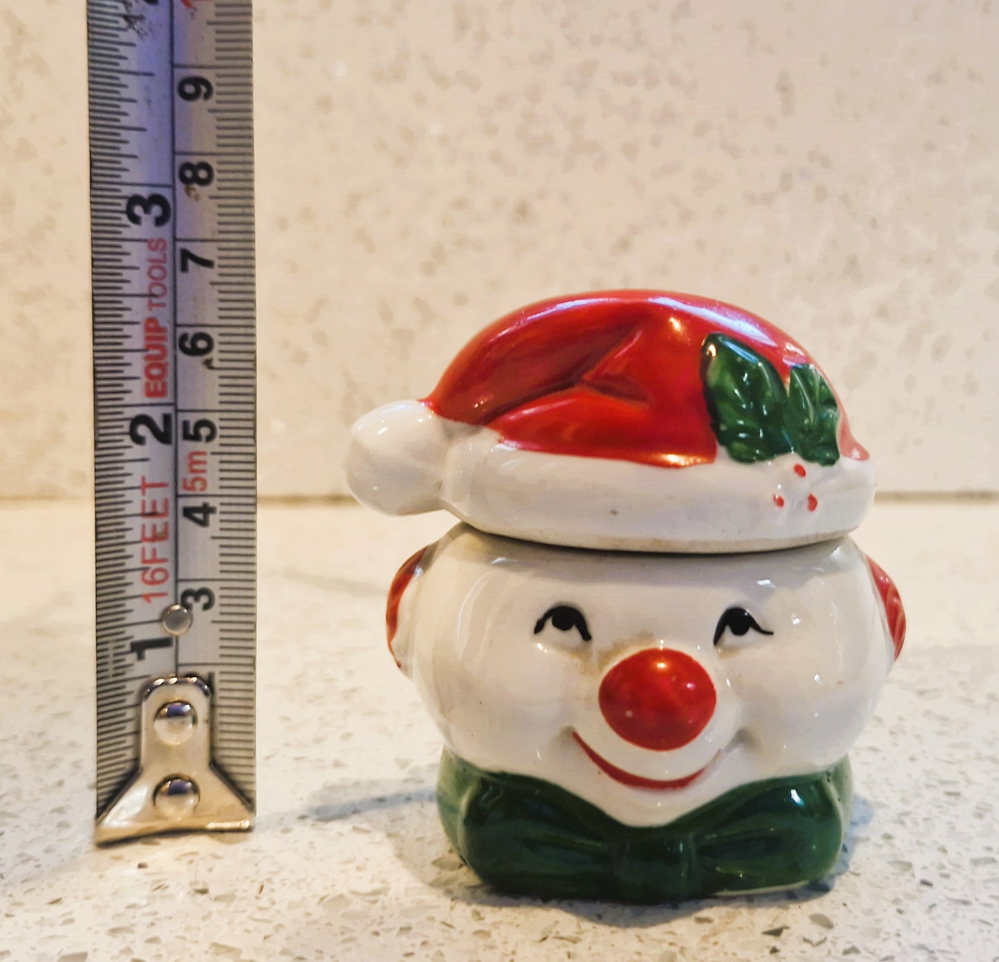 Vintage Ceramic Mouse House Tea Light Holder: Kitsch Candle Lamp