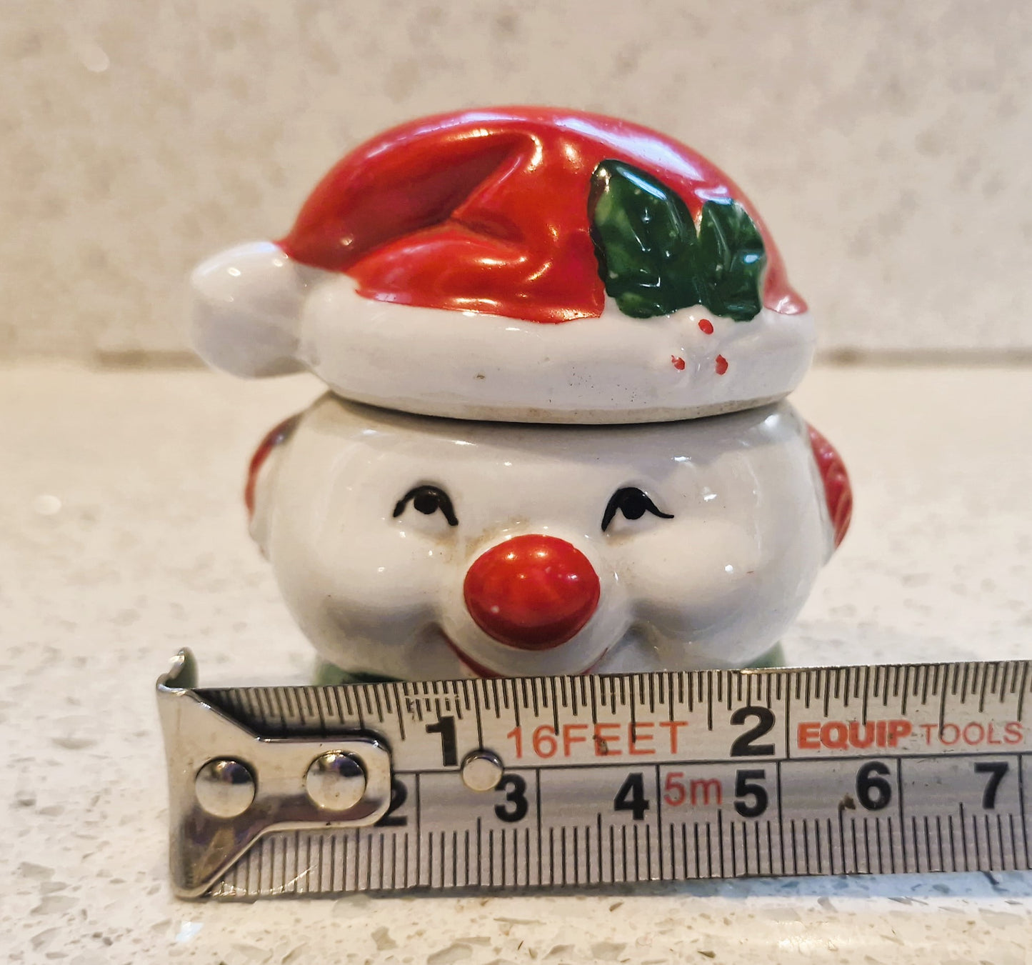 Vintage Ceramic Mouse House Tea Light Holder: Kitsch Candle Lamp