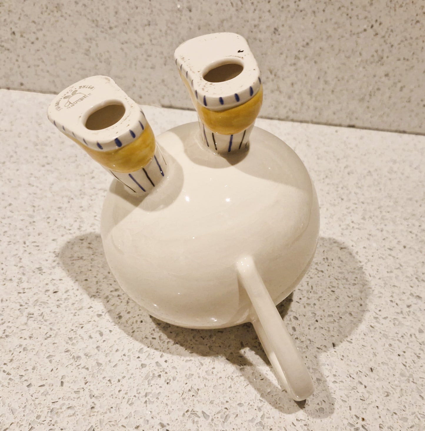 Carltonware, Walking Teapot, Hand Painted, Carltonware Walking Teapot, Made in England, English Pottery,  Tea Pot, Yellow