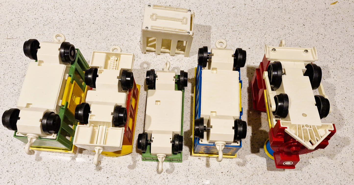 Fisher-Price Circus Train, Vintage Fisher Price Toys, Train, Circus Train, Fisher Price