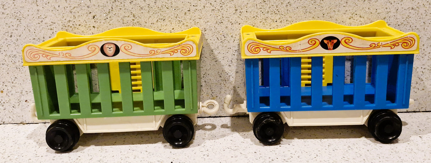 Fisher-Price Circus Train, Vintage Fisher Price Toys, Train, Circus Train, Fisher Price