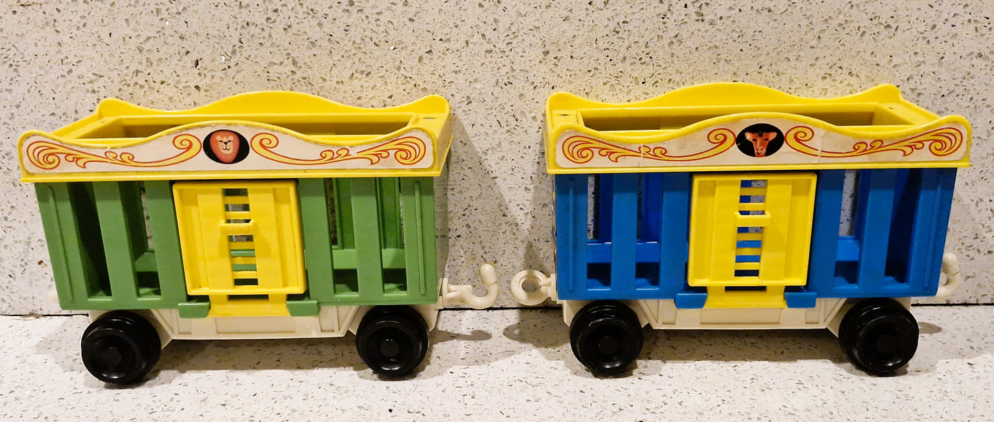 Fisher-Price Circus Train, Vintage Fisher Price Toys, Train, Circus Train, Fisher Price