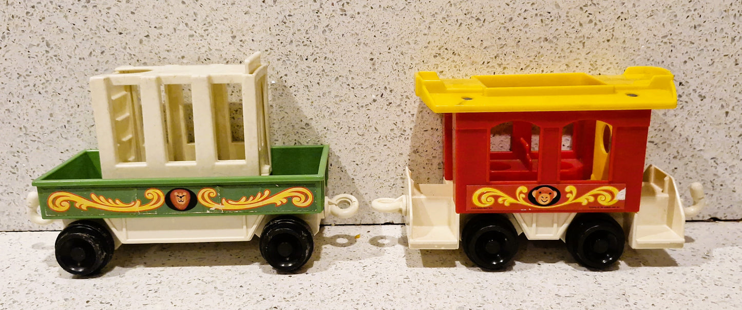 Fisher-Price Circus Train, Vintage Fisher Price Toys, Train, Circus Train, Fisher Price