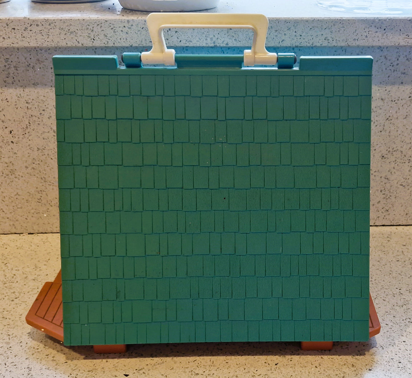 Fisher-Price Play Family A frame House,  Fisher-Price Play Family Camper Van, Complete, Vintage Fisher Price Toys, 70s Fisher Price Little People