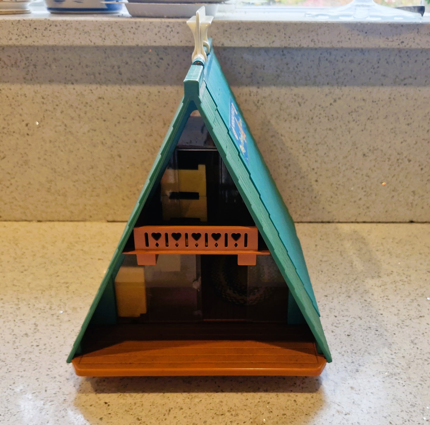 Fisher-Price Play Family A frame House,  Fisher-Price Play Family Camper Van, Complete, Vintage Fisher Price Toys, 70s Fisher Price Little People