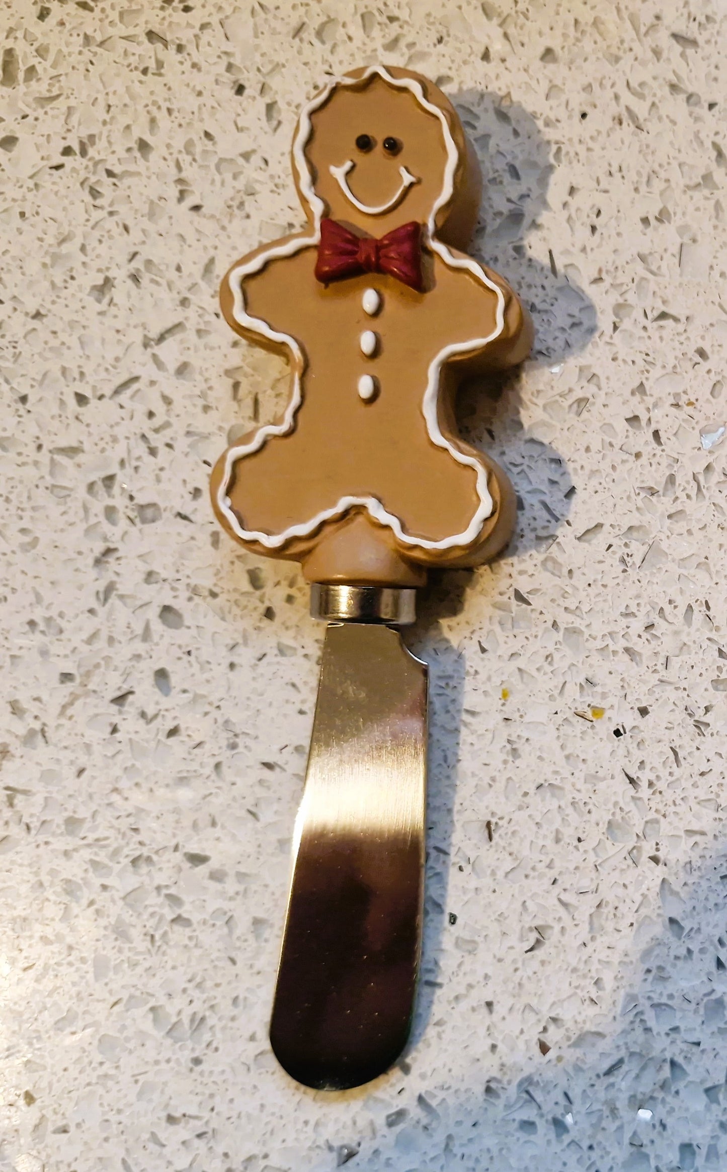 Vintage Gingerbread Butter Spreader: Boston Warehouse Christmas Decor