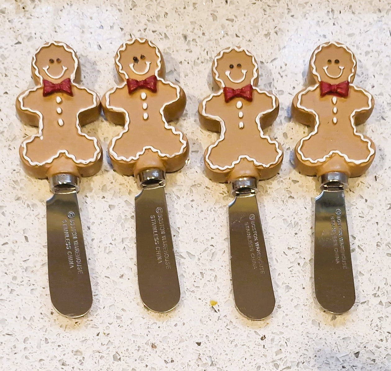 Vintage Gingerbread Butter Spreader: Boston Warehouse Christmas Decor