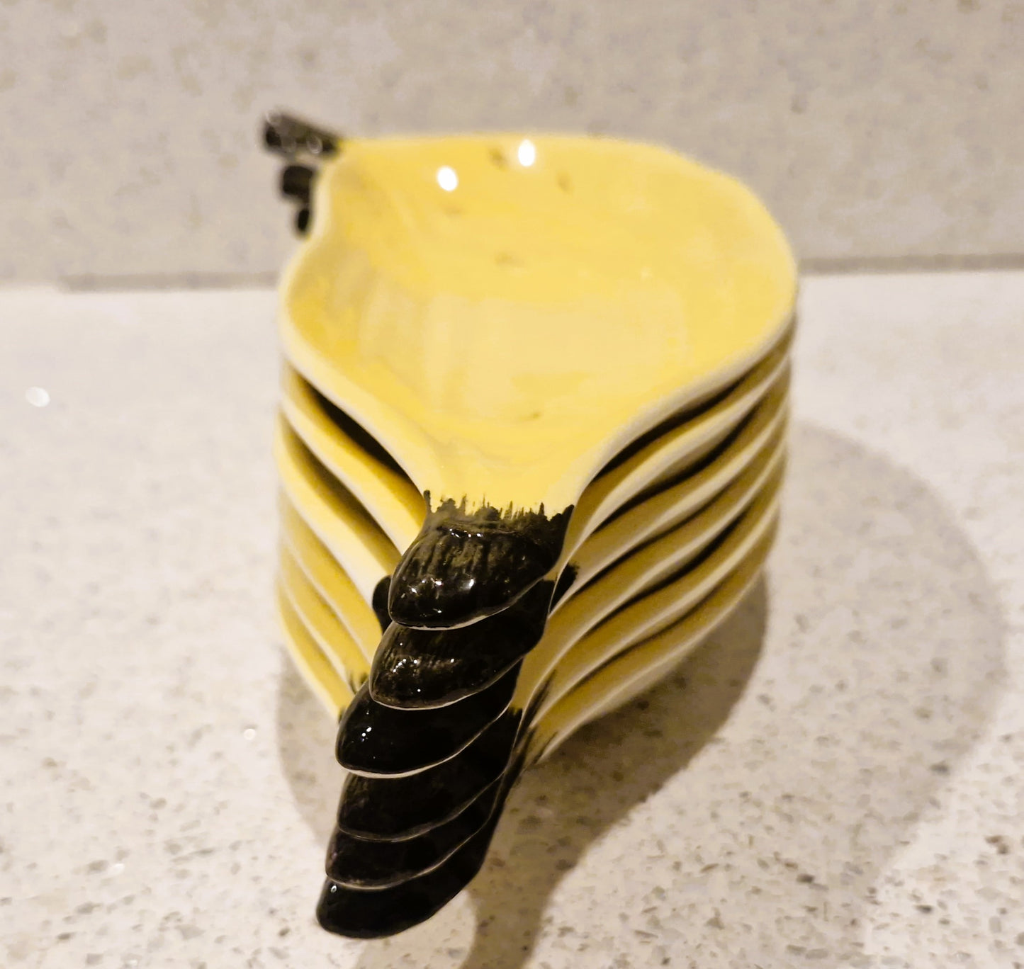 Carltonware Banana Split Dishes, Carlton ware Banana shaped dishes, Made in England, 60s