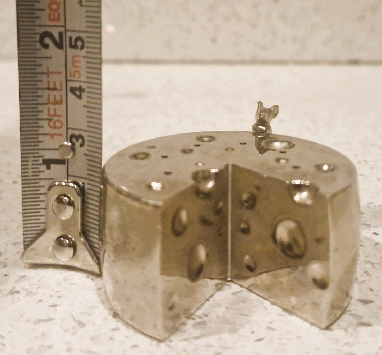 SILEA Silver Plated Cheese Mouse for Cheeseboard: Vintage