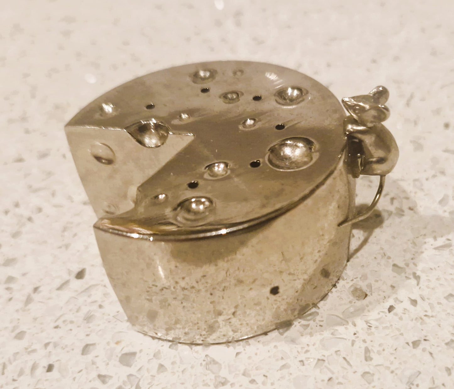 SILEA Silver Plated Cheese Mouse for Cheeseboard: Vintage