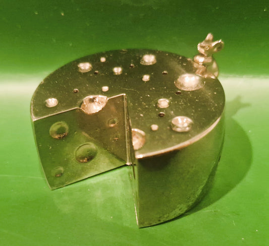 SILEA Silver Plated Cheese Mouse for Cheeseboard: Vintage