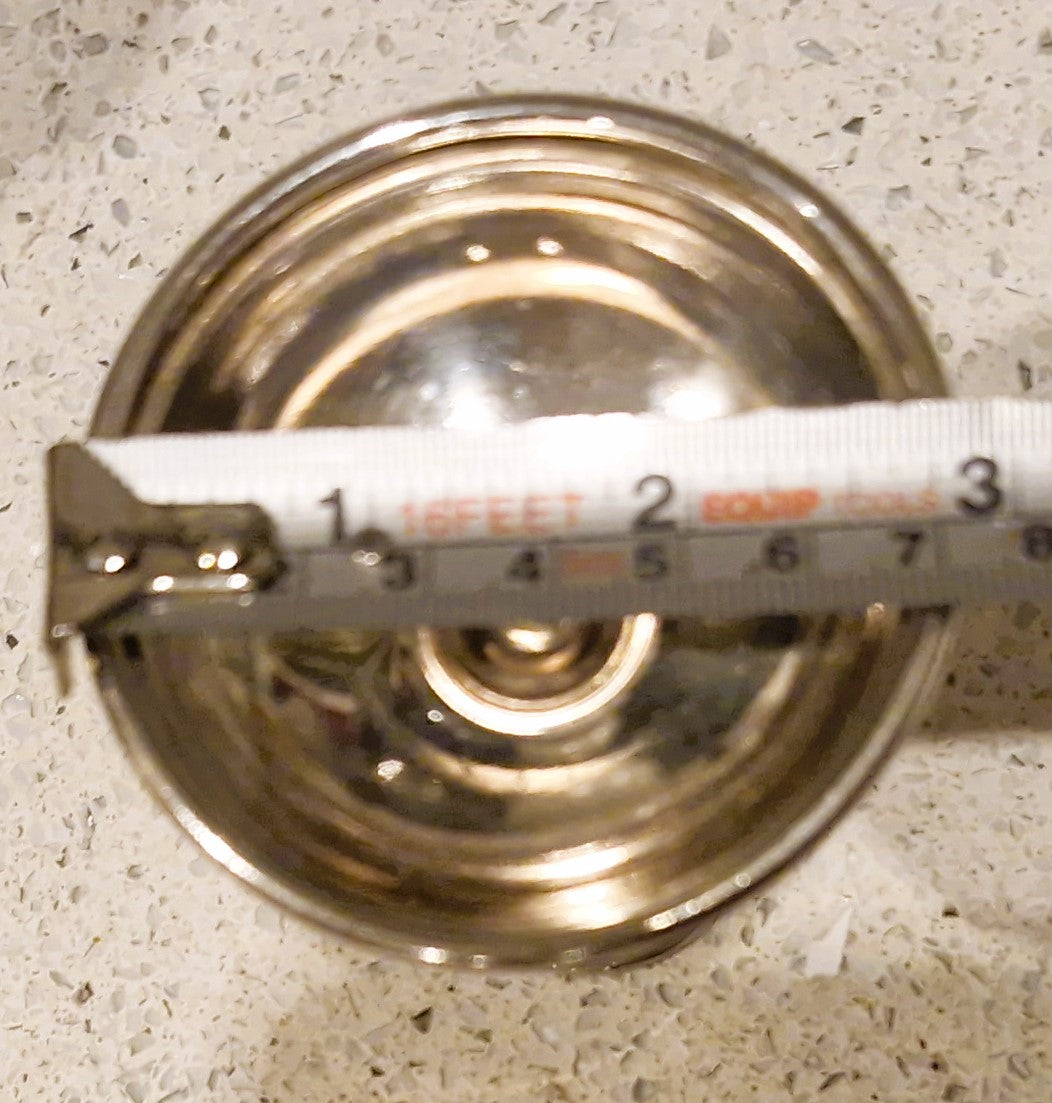 Vintage SILEA Silver Plated Grape Design Candlestick: French, Silver Plate, Candle Holder