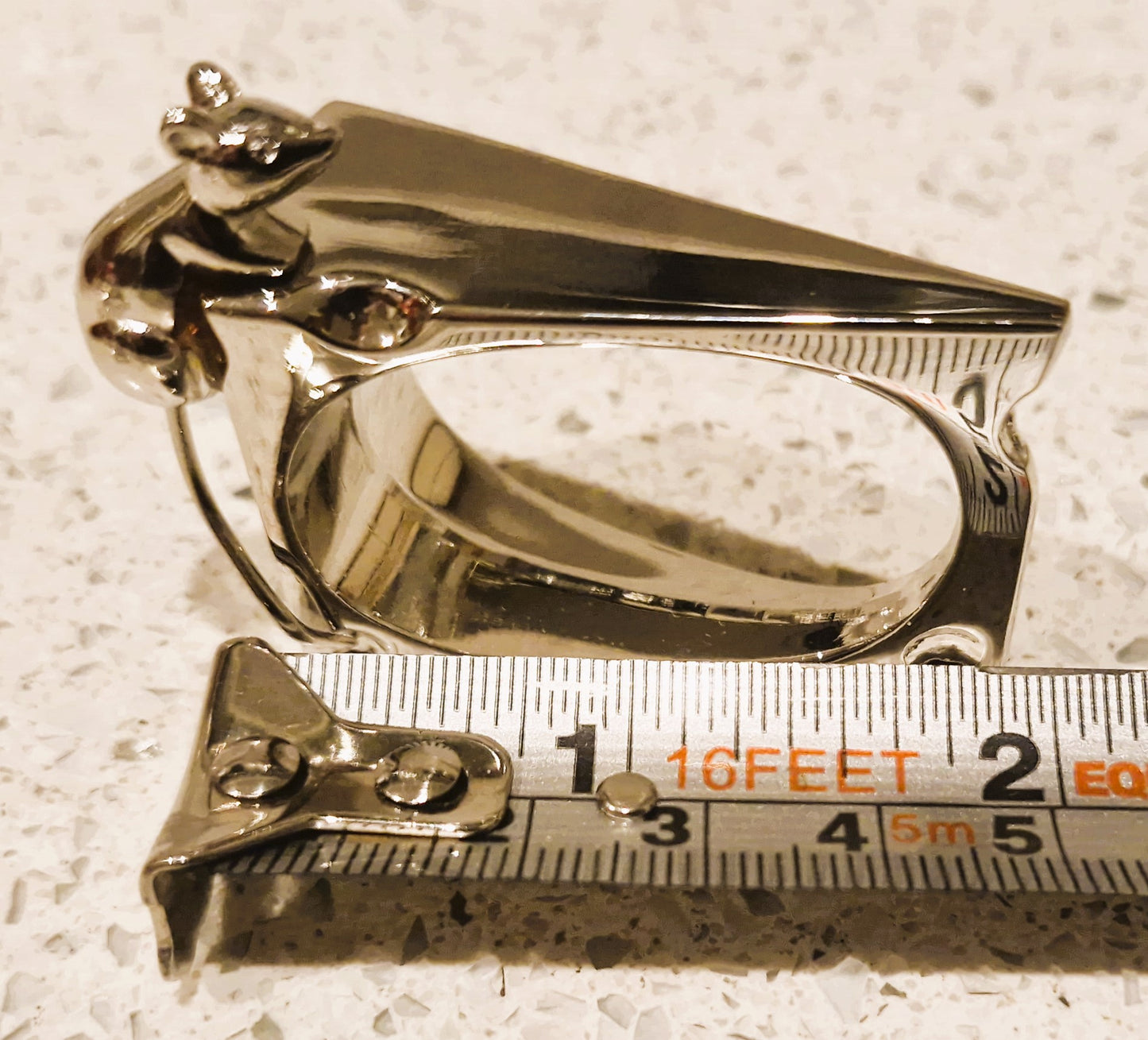 SILEA silver plated Mice on Cheese Napkin rings: Set of 4, Silver Plated Napkin Rings, Vintage