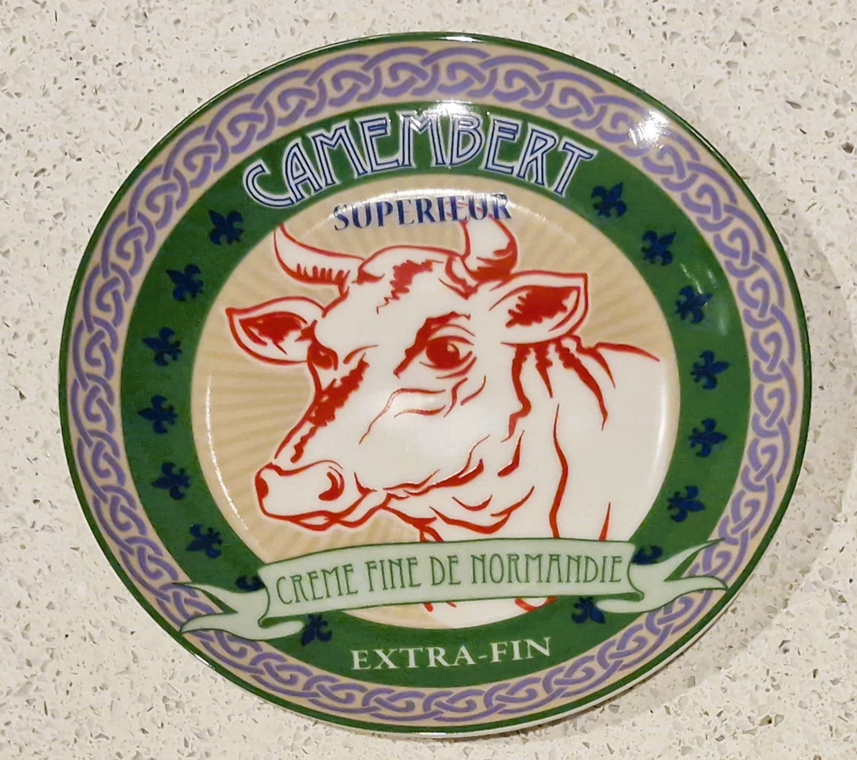 Vintage Cheese Plates, Camembert, comte, Roquefort, Fromage for you, Boxed set