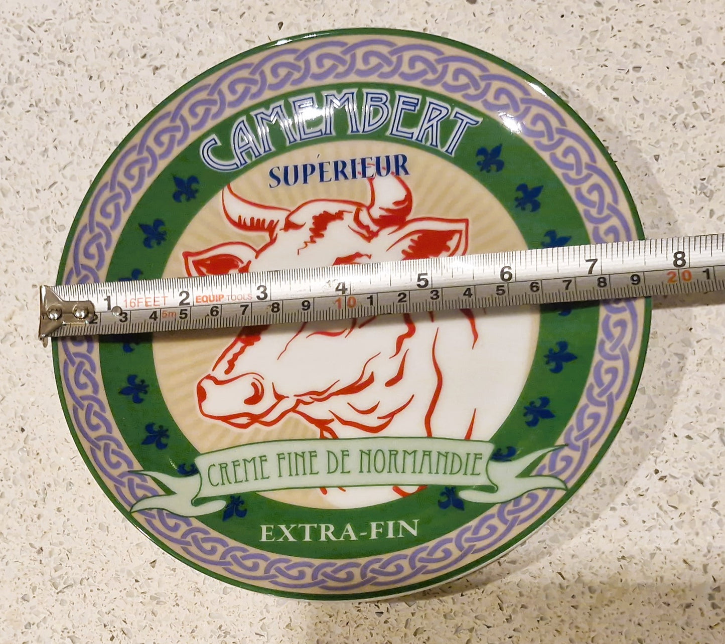 Vintage Cheese Plates, Camembert, comte, Roquefort, Fromage for you, Boxed set