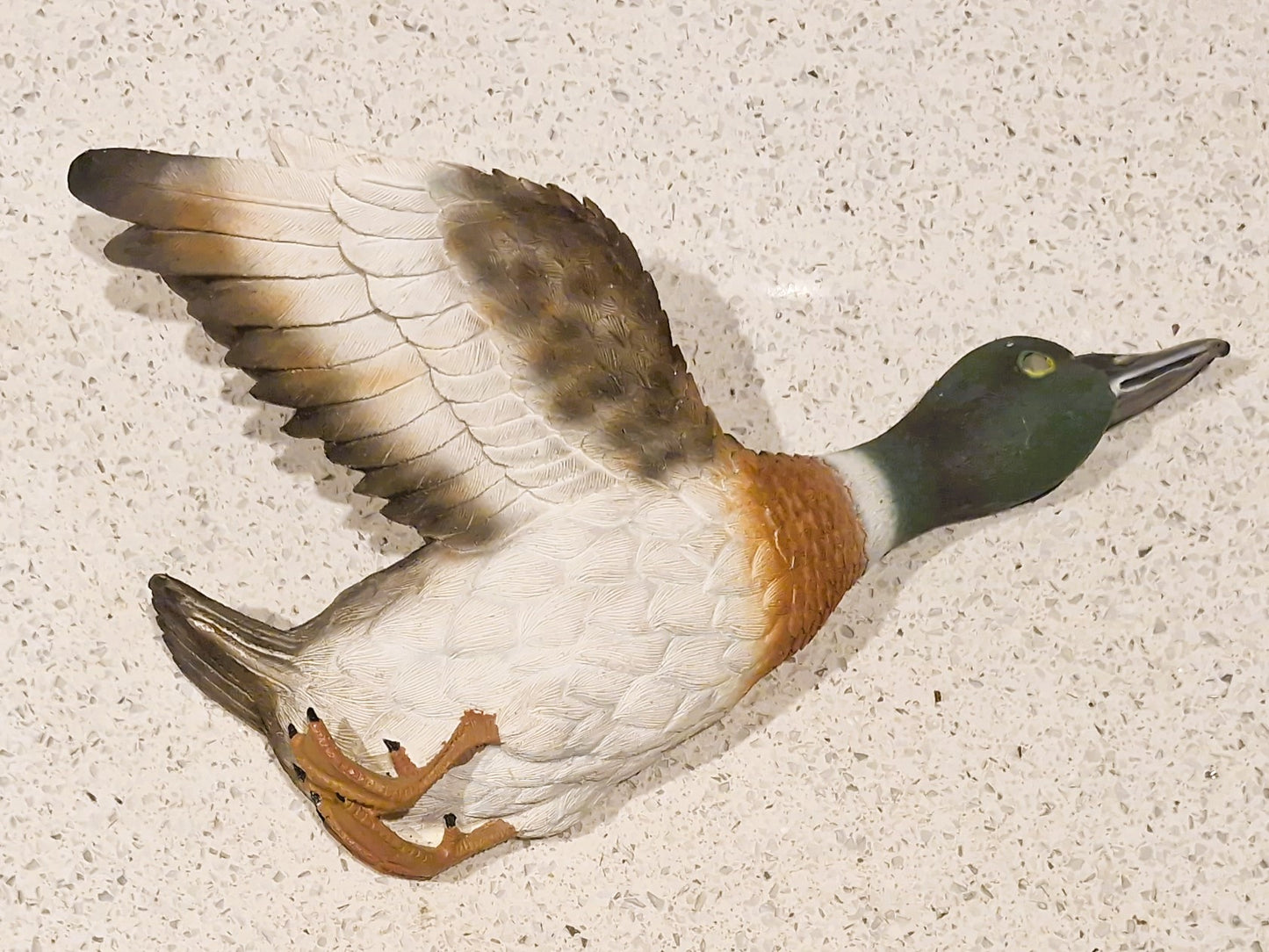 Vintage Flying Ducks: Large one has a sensor in the eye so when you pass it Quacks, RARE