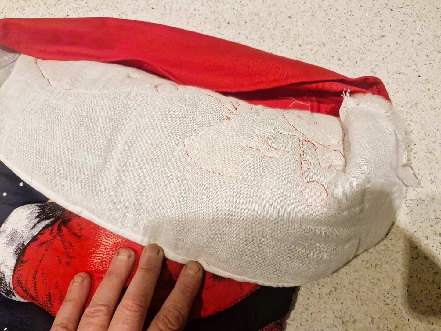 Large Christmas Stocking, Large Vintage Christmas Stocking, Large Xmas Stockings, Vintage Christmas Stockings