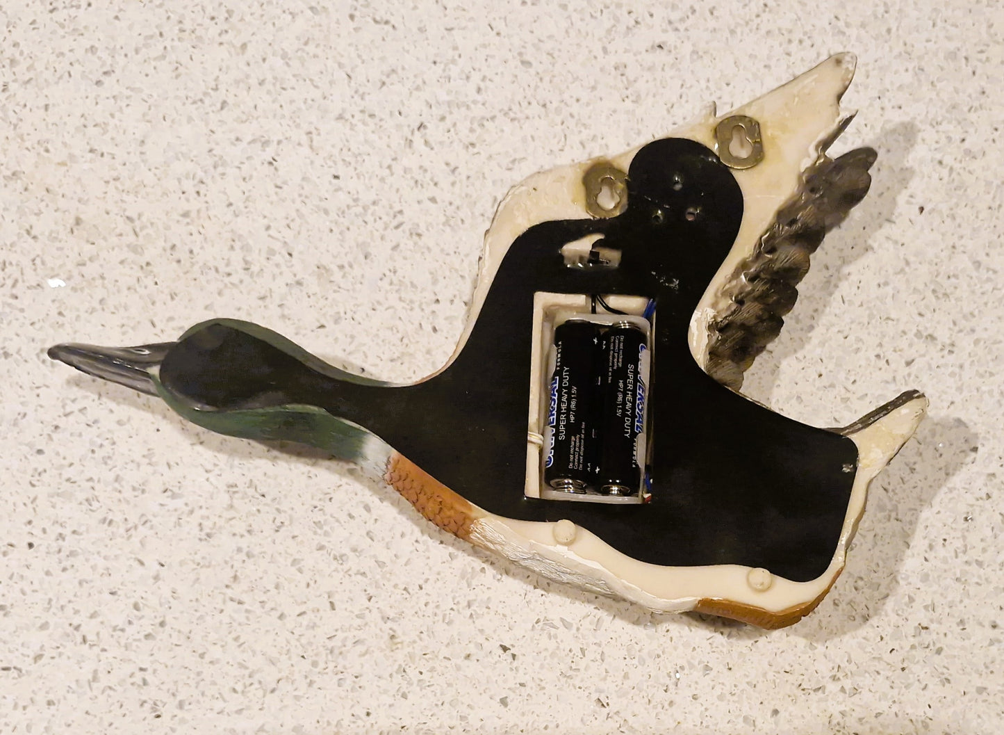 Vintage Flying Ducks: Large one has a sensor in the eye so when you pass it Quacks, RARE