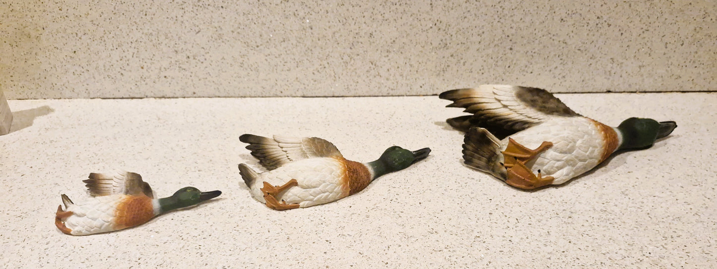 Vintage Flying Ducks: Large one has a sensor in the eye so when you pass it Quacks, RARE