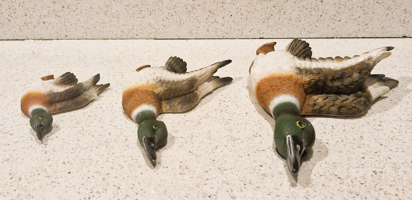 Vintage Flying Ducks: Large one has a sensor in the eye so when you pass it Quacks, RARE
