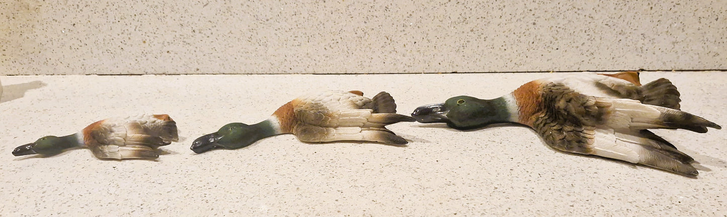 Vintage Flying Ducks: Large one has a sensor in the eye so when you pass it Quacks, RARE