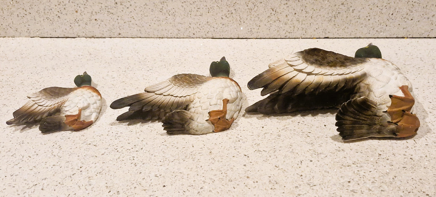 Vintage Flying Ducks: Large one has a sensor in the eye so when you pass it Quacks, RARE