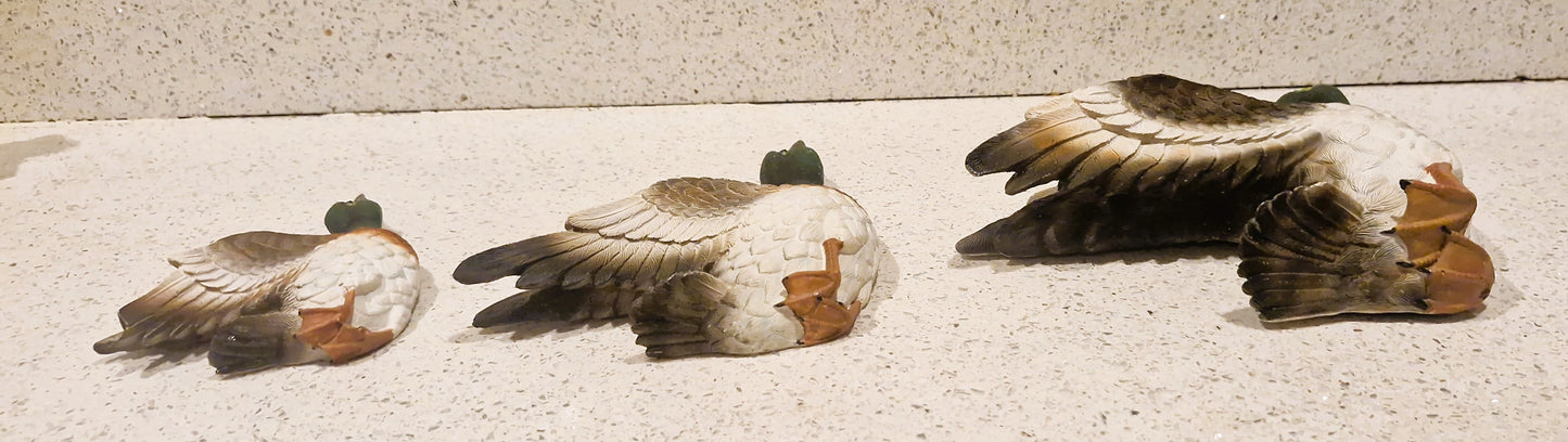 Vintage Flying Ducks: Large one has a sensor in the eye so when you pass it Quacks, RARE