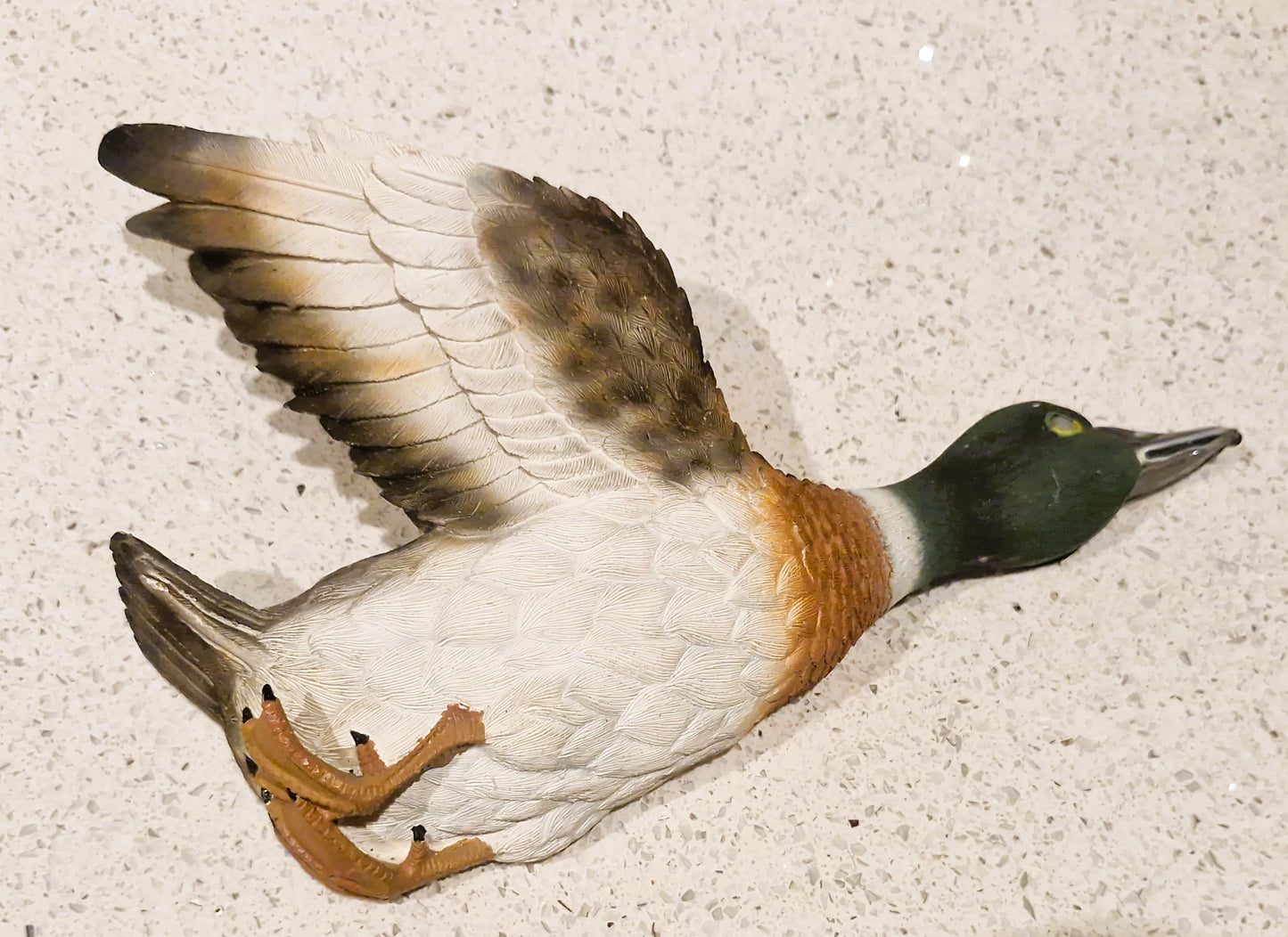 Vintage Flying Ducks: Large one has a sensor in the eye so when you pass it Quacks, RARE