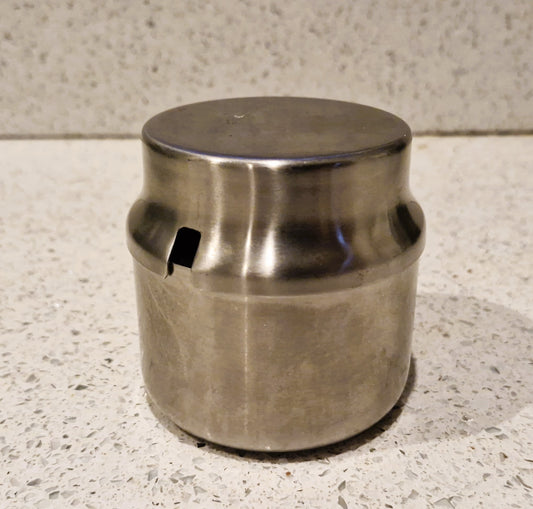 Old Hall Stainless Steel Jam Pot, Robert Welch MCM Design