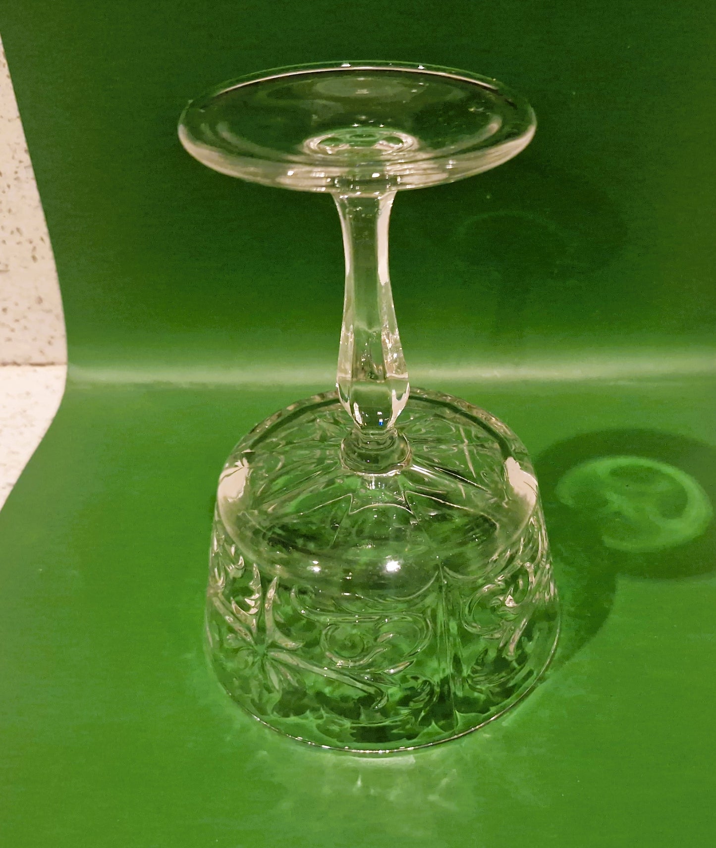 Vintage Italian Crystal Champagne Glasses, Champagne Coupes, RCR Royal Crystal Rock