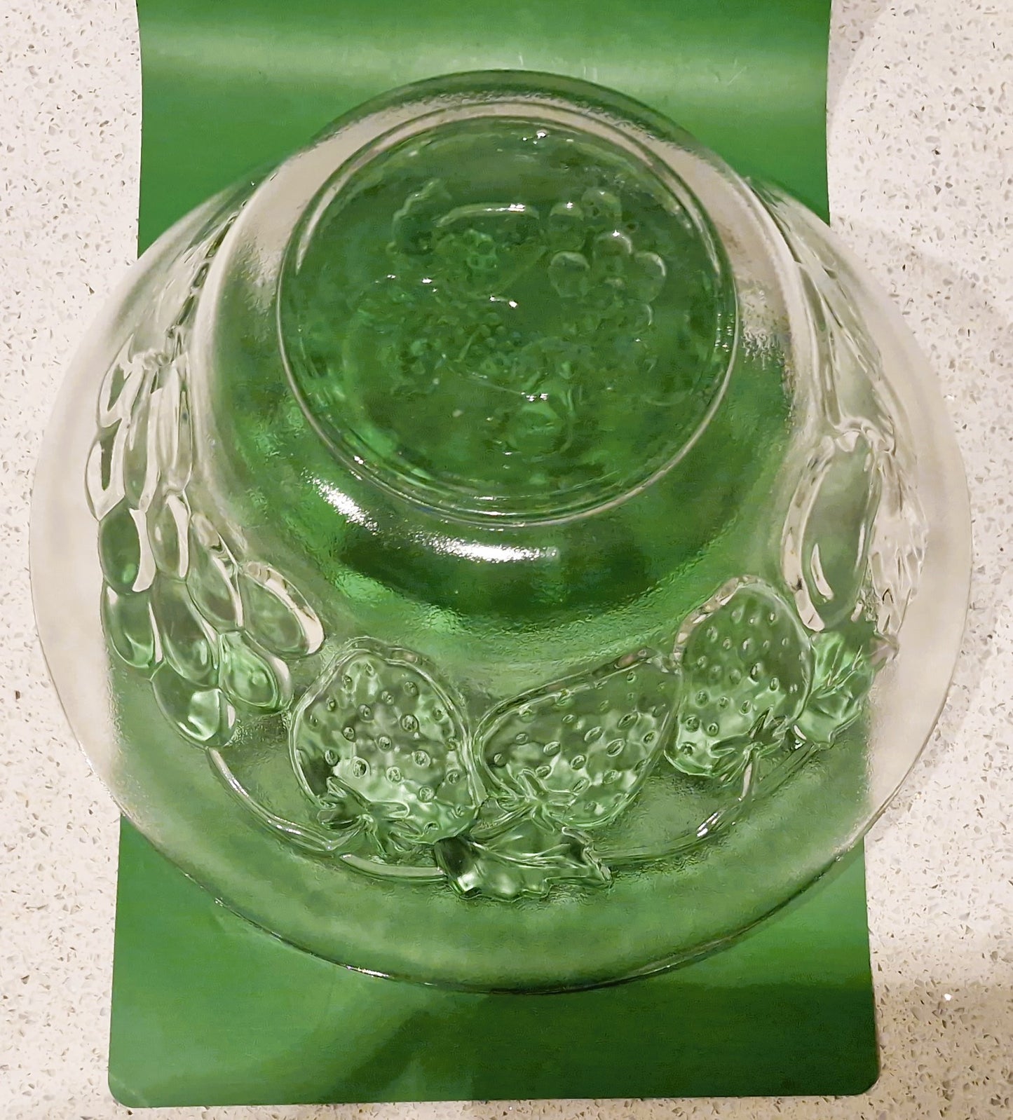 Vintage Pressed Glass Punch Bowl Set: 12 Glasses, Mid-Century Cocktail Party, Christmas Party