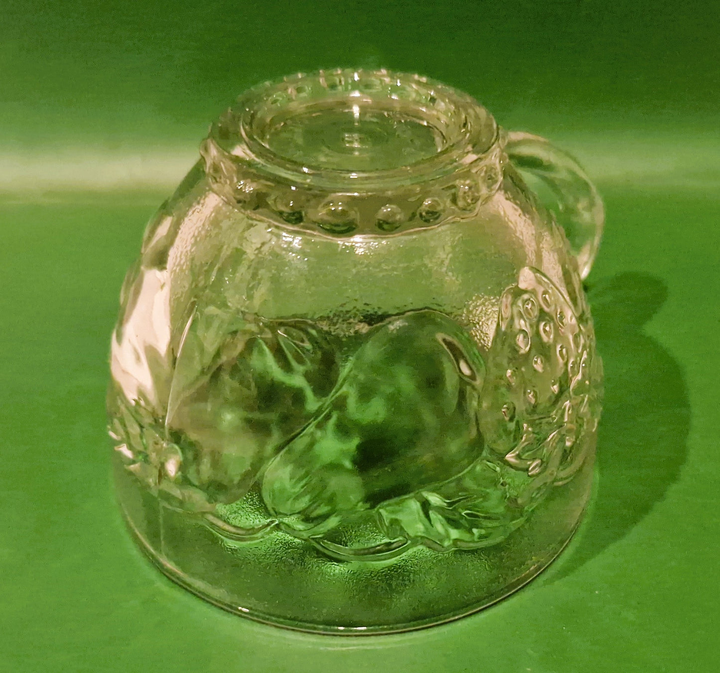 Vintage Pressed Glass Punch Bowl Set: 12 Glasses, Mid-Century Cocktail Party, Christmas Party