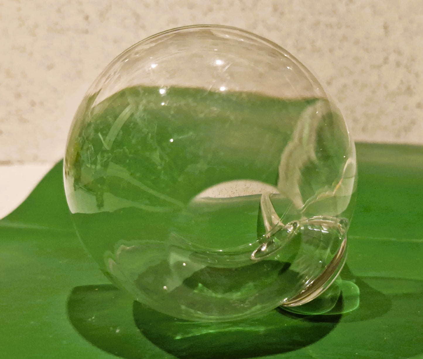 Vintage Clear Glass Ladle: Wine Punch Server, 11 Inch Approx