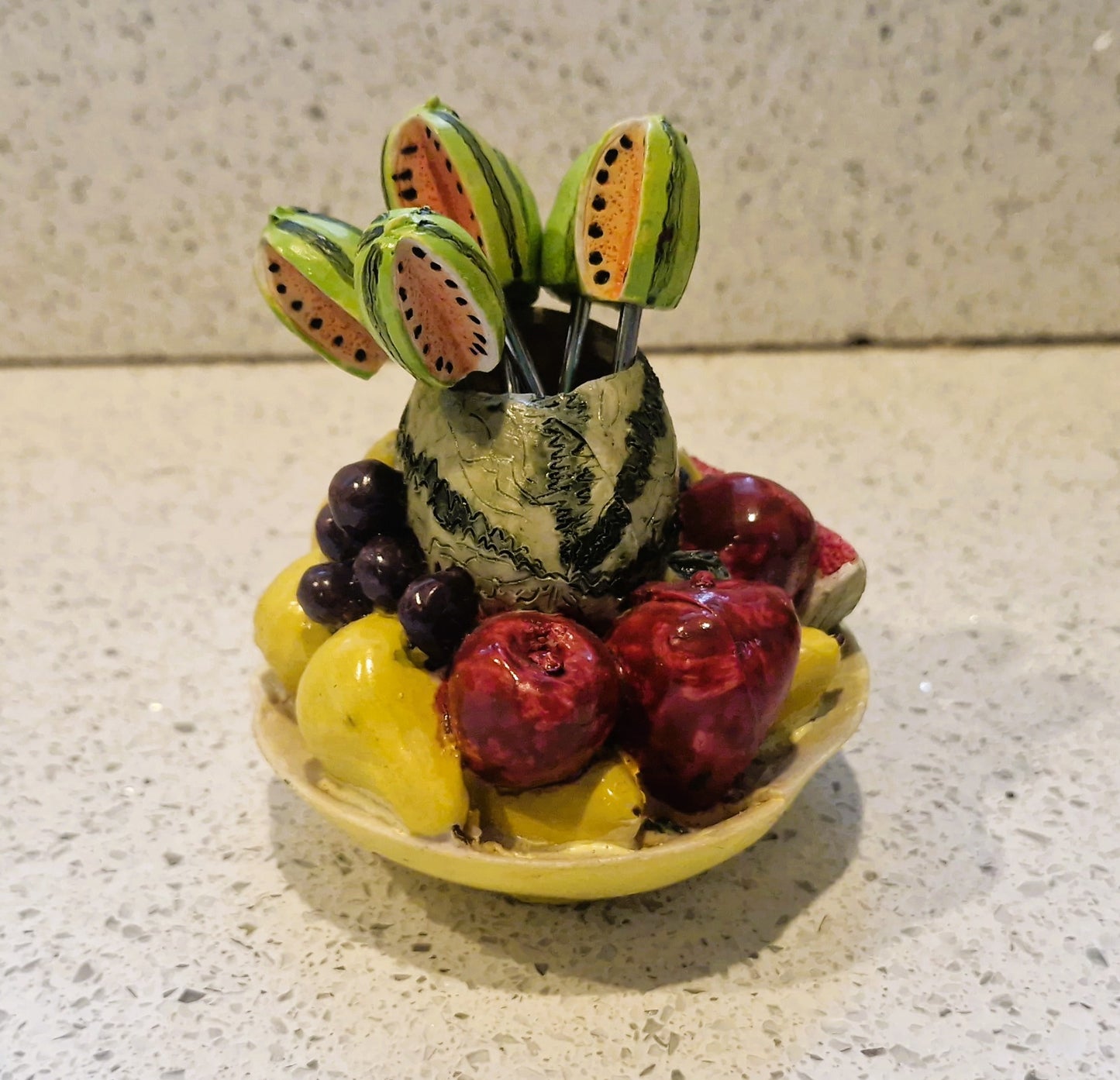 Vintage watermelon Cocktail Picks: Cocktail Bar, Cocktail Sticks, Barware, Pickle Forks, Picks