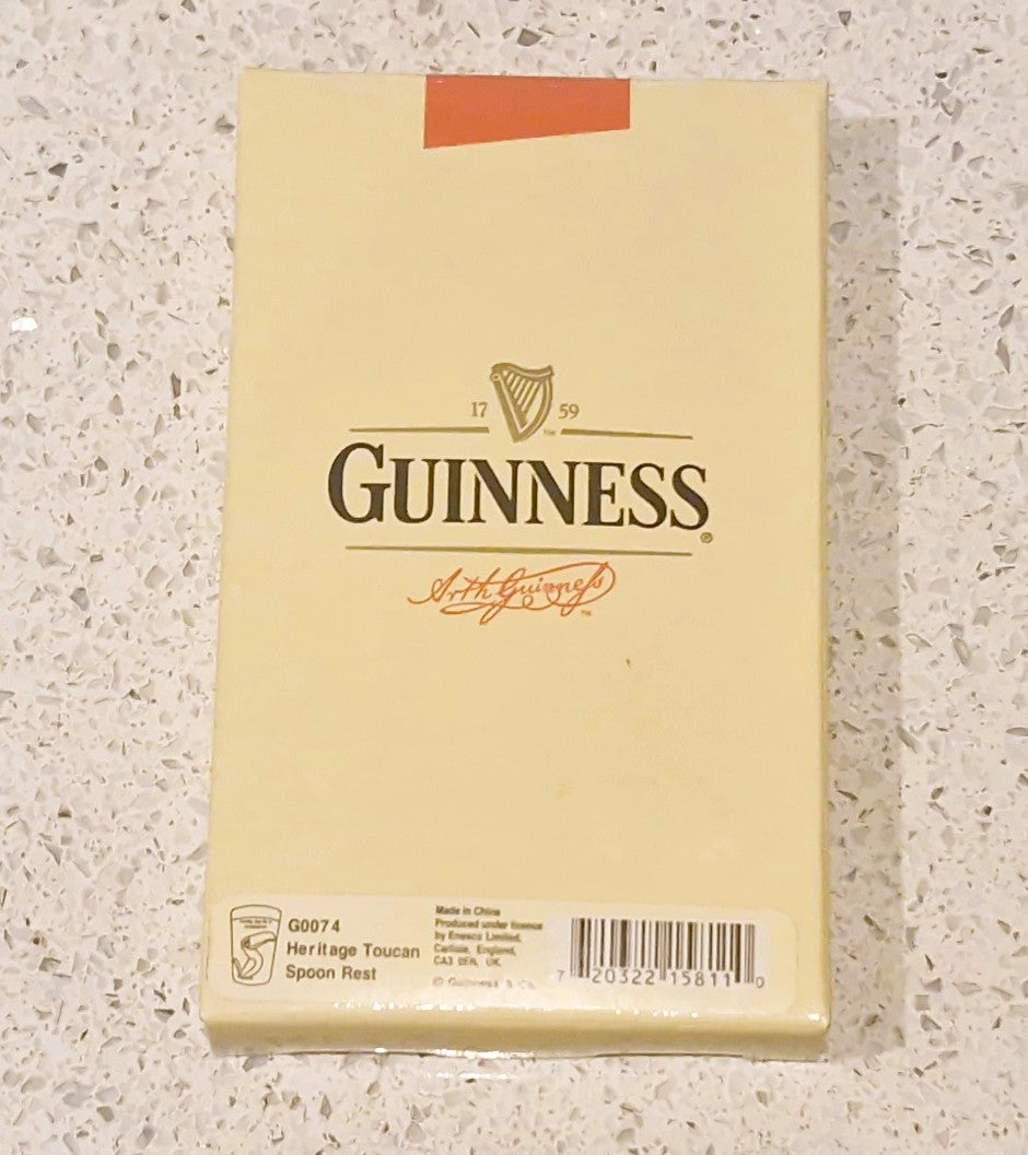 Vintage Guinness Toucan Spoon Rest, Original Box, As New