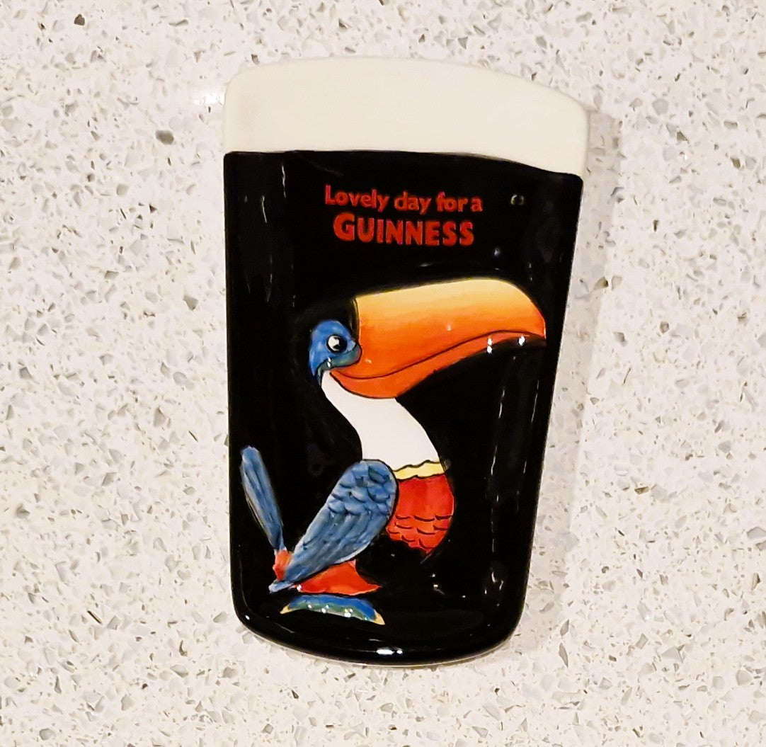 Vintage Guinness Toucan Spoon Rest, Original Box, As New