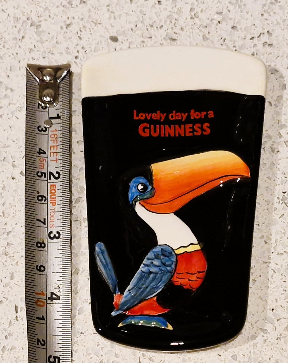 Vintage Guinness Toucan Spoon Rest, Original Box, As New