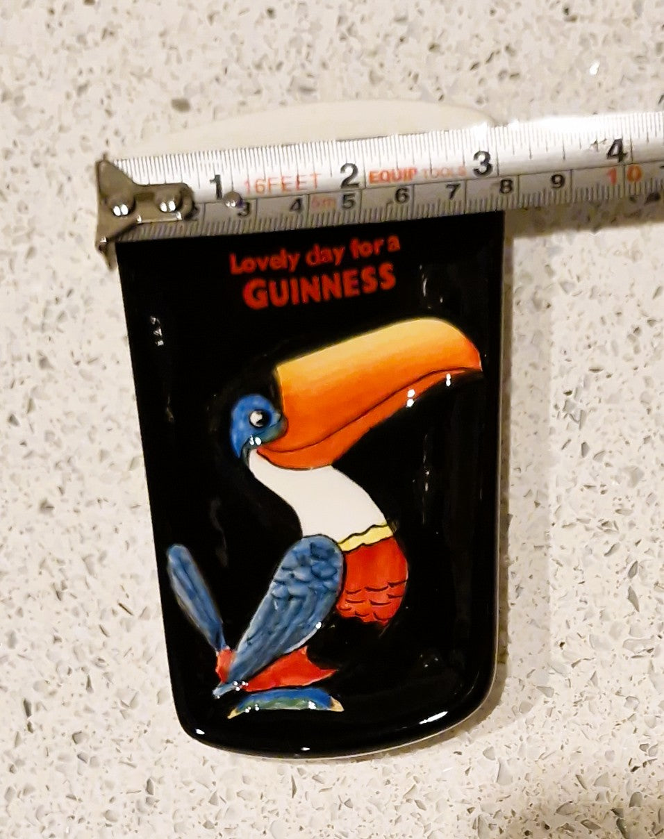 Vintage Guinness Toucan Spoon Rest, Original Box, As New