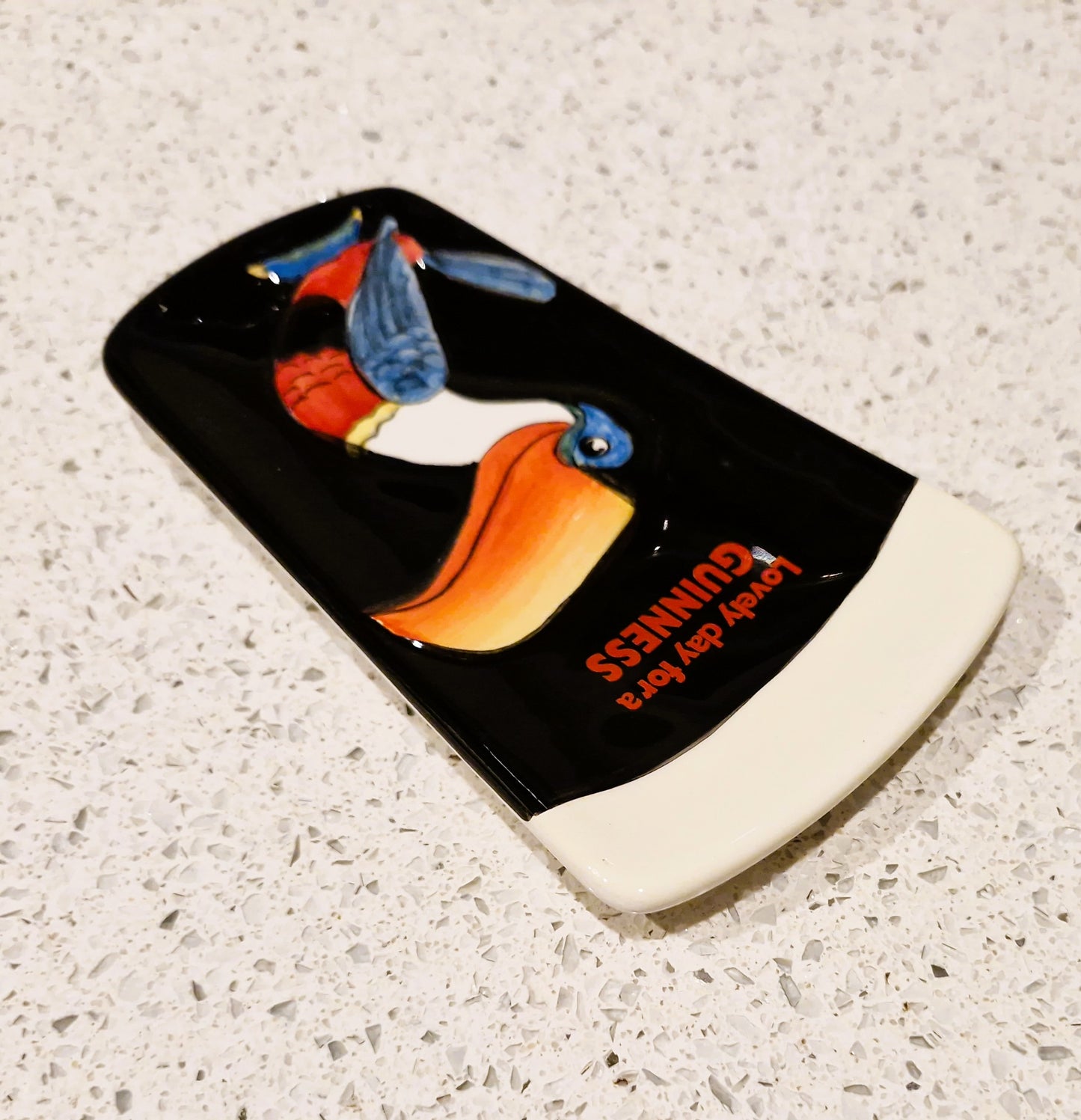 Vintage Guinness Toucan Spoon Rest, Original Box, As New