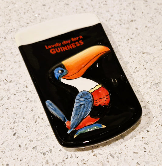 Vintage Guinness Toucan Spoon Rest, Original Box, As New
