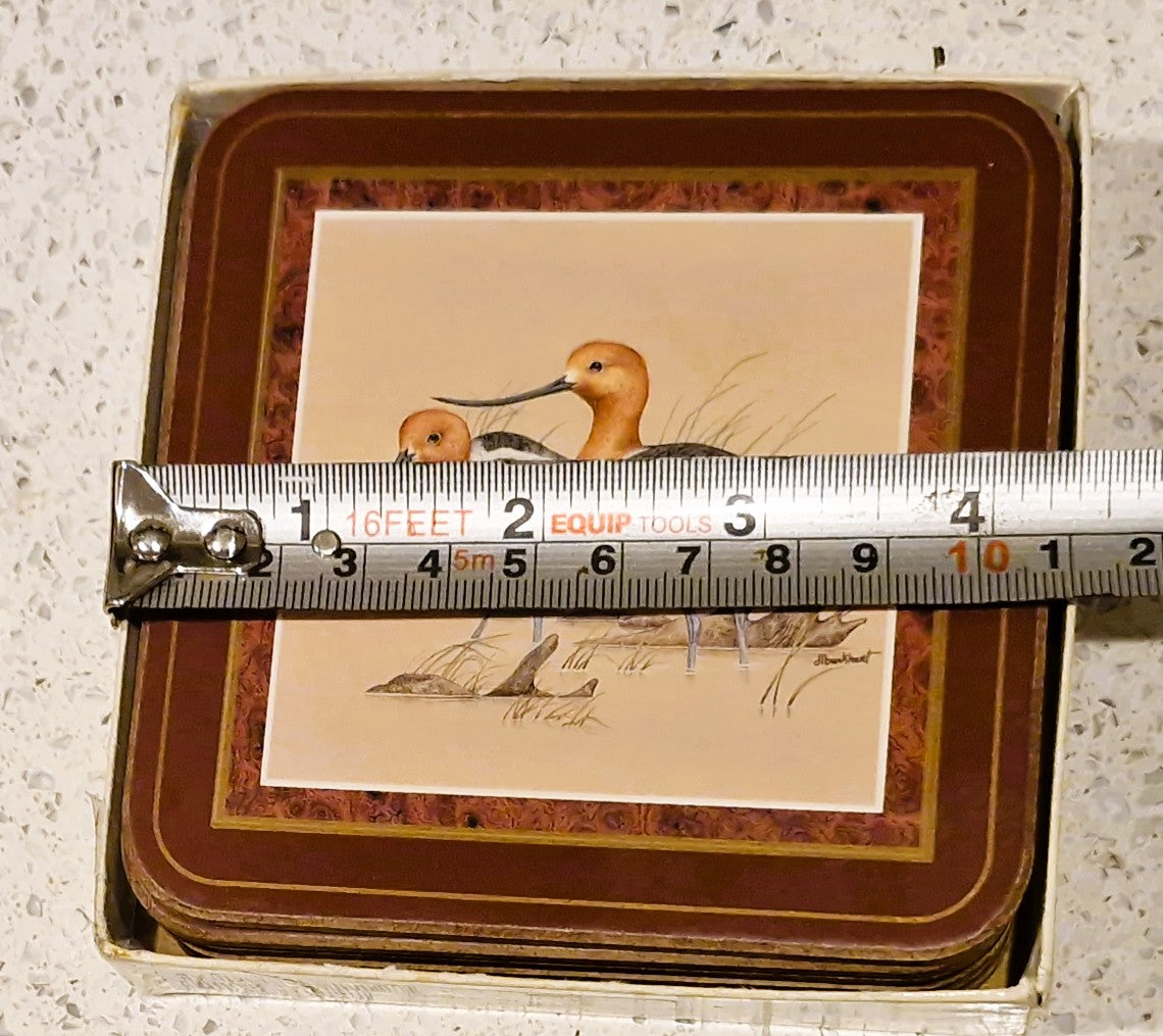 Pimpernel Shore Birds Coasters: Drinks Mats, Set, Wild Birds,