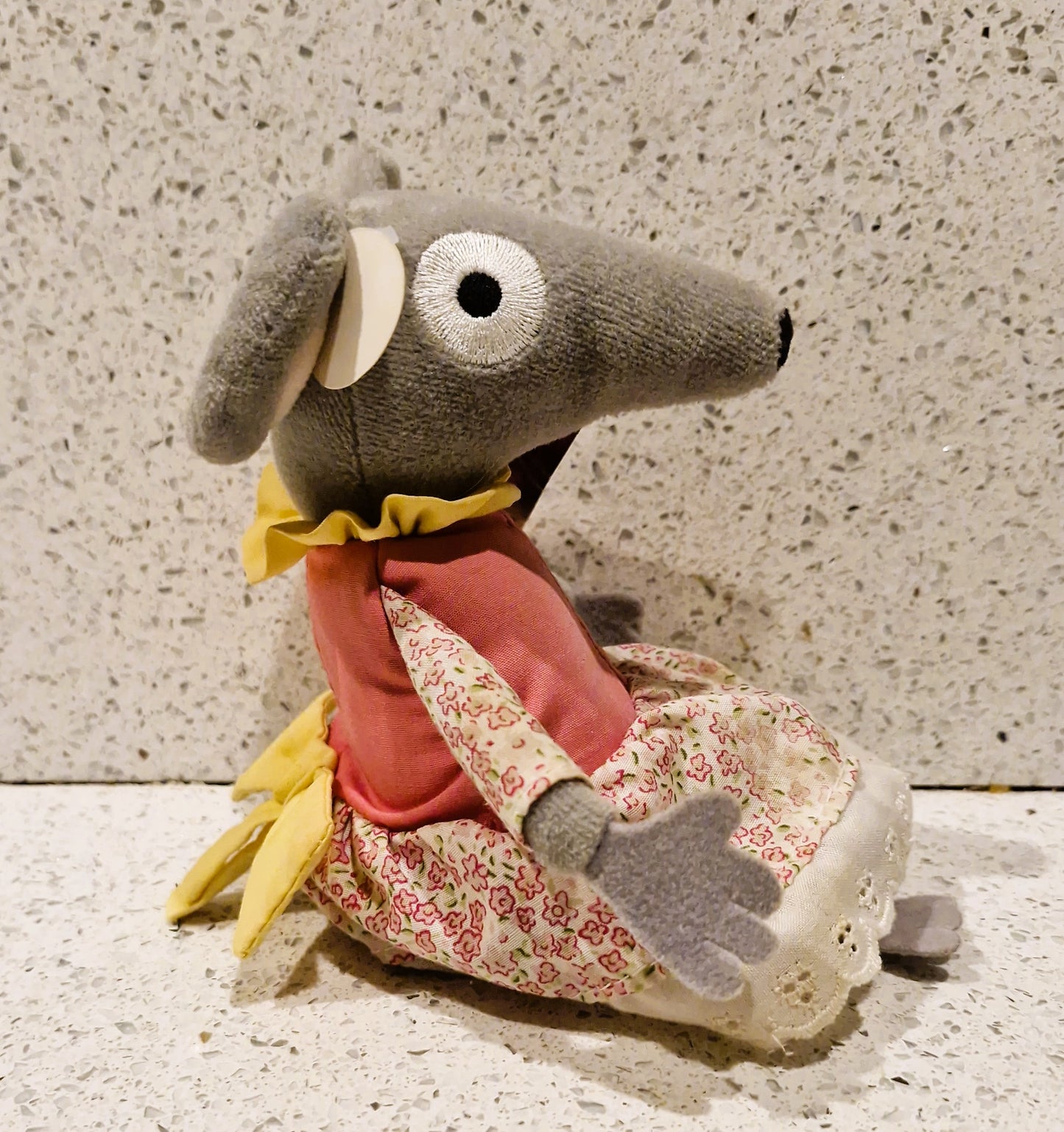 Bagpuss, Lizzie Mouse, Plush Toy, Singing, We will mend it, we will fix it, RARE - Working, Immaculate