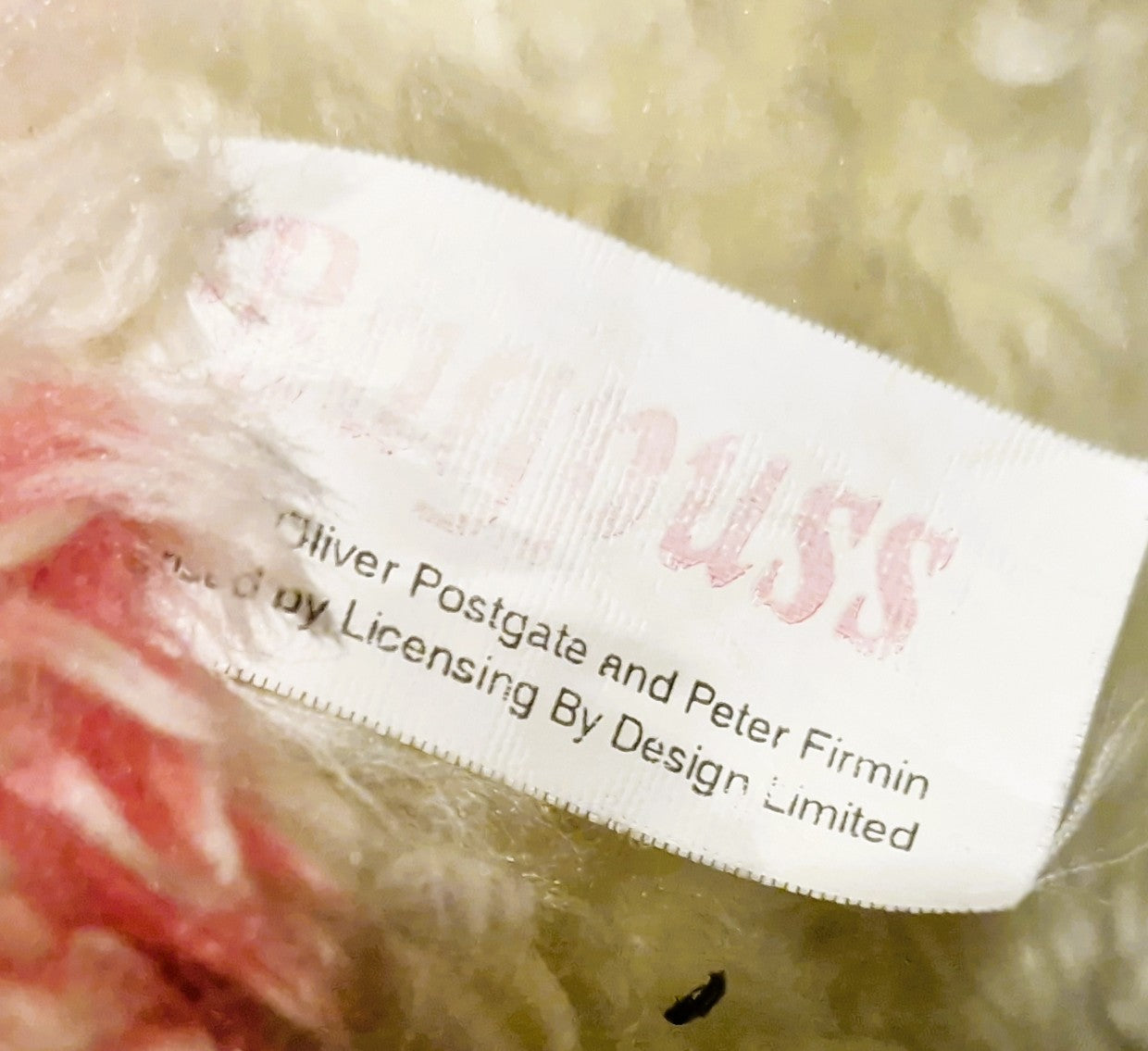 Vintage Bagpuss Plush, Original vintage style one, BBC TV, British